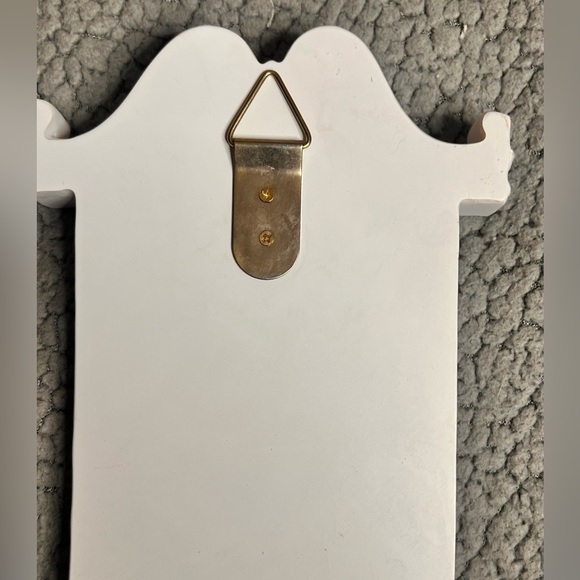 Mini Glitter Fairy Door White And Pink - Picture 6 of 10